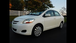 2007 Toyota Yaris Sedan  40 MPG Gas Sipping Economy Car! Proven Reliability and Longevity! Clean!