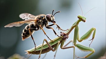 7 Deadly Insects That Can KILL a Praying Mantis Instantly! (Shocking Battles)