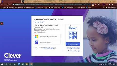 Video 2-- GETTING STARTED-- Signing in/Clever/Schoology-- LAPTOP/DESKTOP