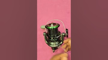 How To Put Line On A Spinning Reel #fishing #fishingknot #gtknot #bassfishing