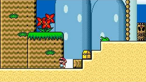 Holiday Beach - Unfinished Super Mario World hack