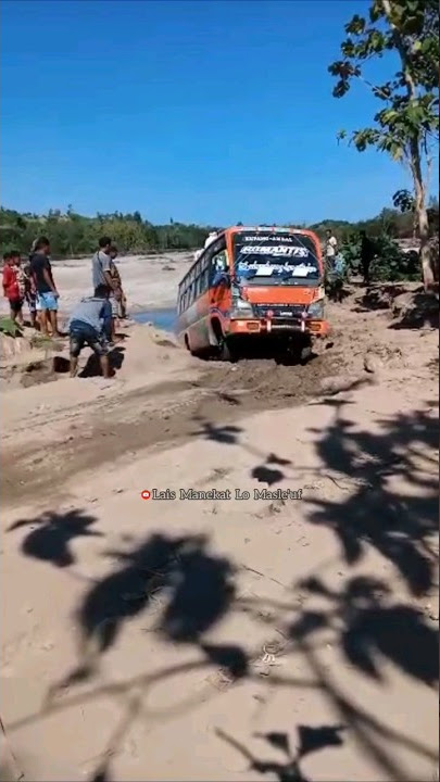 PERJUANGAN SOPIR BUS AMFOANG NTT #viral #trending #viralvideo #shorts #short #videos #shortsfeed