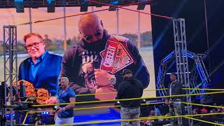 TNA HARD TO KILL 2024 LAS VEGAS  Joe Hendry shows AJ Francis comedy video involving CheezIts