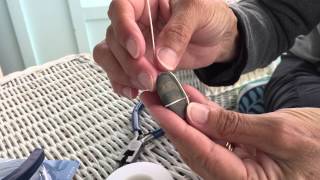 Create a Wire Wrapped Pendant with a River Rock