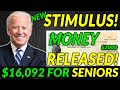 $2000 FOURTH Stimulus Checks! $16,092 For Seniors INCREASE | 1.7T Infrastructure Bill | Daily News