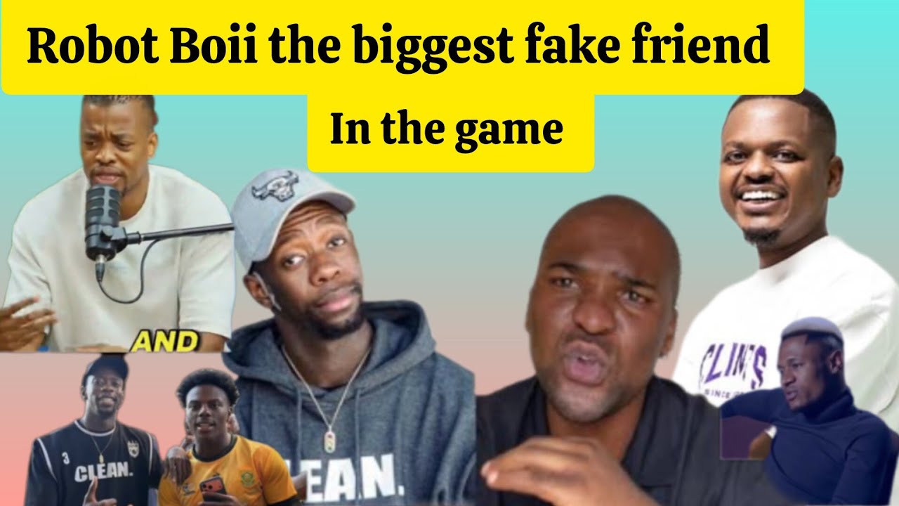 Is Robot boii fake? MacG, Mpho Mops, SlikTalk & IShowSpeed Reactions 