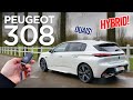 NEW Peugeot 308 hybrid (225 hp) - POV drive