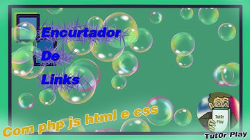 #html #css #php #js #encurtadordelinks Criei Um Encurtador De Links/URL com  HTML, CSS, JS e PHP