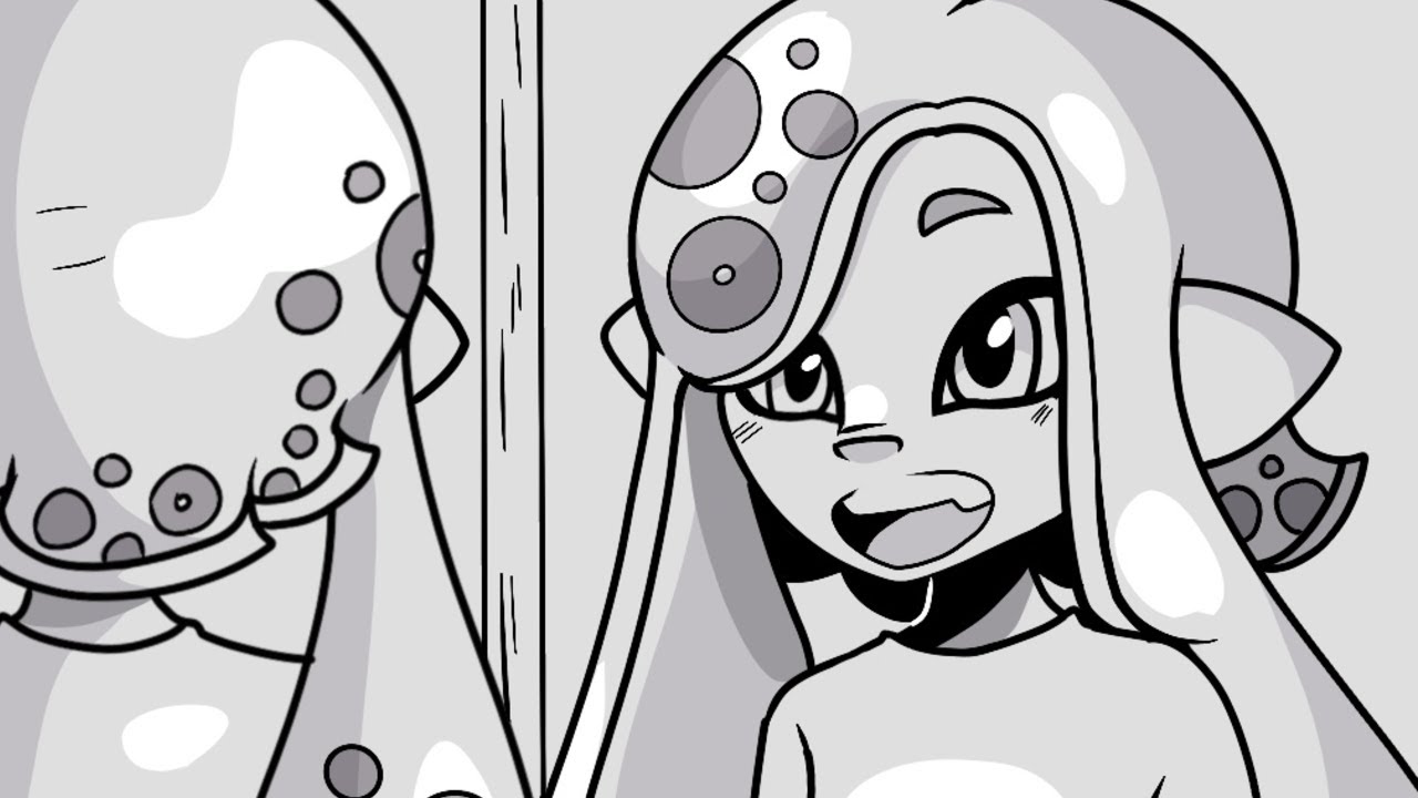 Dani is an Inktoling,grown up!-Splatoon 3 SFM Comic Dub-SideTealStories!