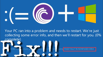 Page fault blue screen error while downloading torrents in windows 10 | finally fixed!