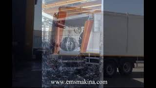 EMS Walking Floor Semi-Trailer for Solid Waste & Garbage Transport