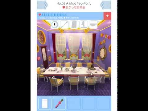 (FunkyLand) Alice House No 06: A Mad Tea Party walkthrough