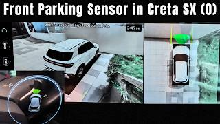 Hyundai Creta SX O Front Parking Sensor in Detail [2025]
