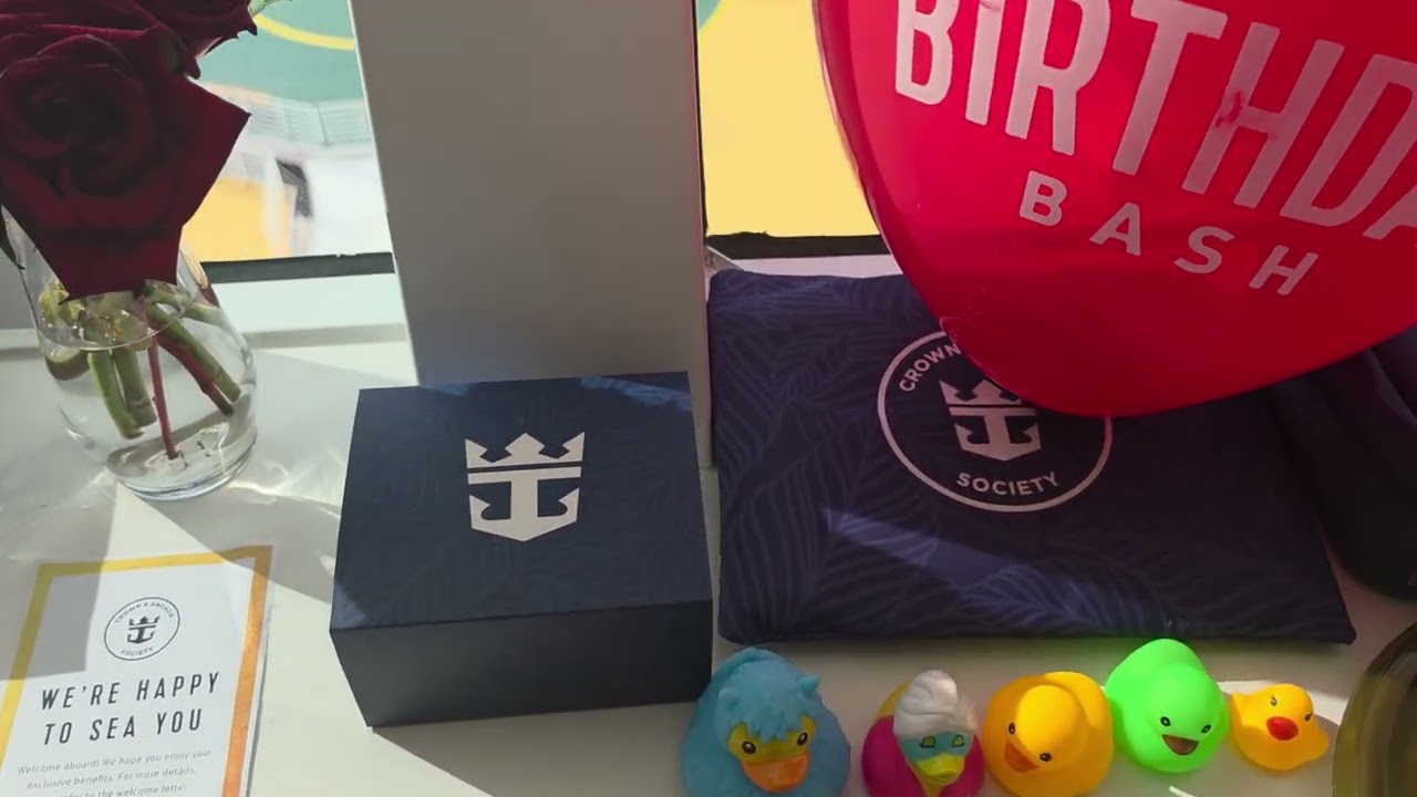 Allure of the seas treats from Crown Anchor Society for Valentina, Luxury Travel 5613359459