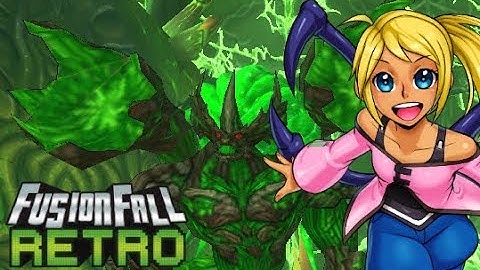 FusionFall Retro - Roxie Leeblossom Defeats Lord Fuse