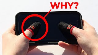 Why Do Pro Mobile Players Use Finger Sleeves? Does it help?