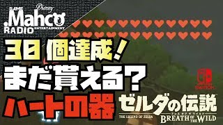 ゼルダの伝説 ハートの器31個以上貰おうとしたらどうなる ゼルダの伝説 ブレスオブザワイルド ニンテンドースイッチ Youtube