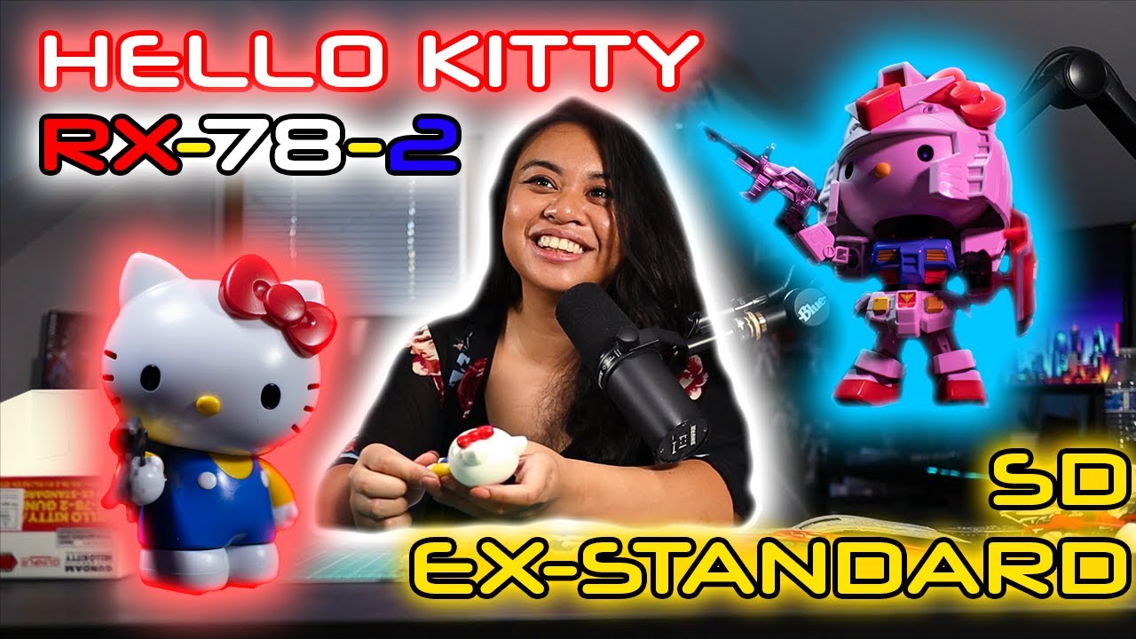 Hello Kitty x RX-78-2 SD EX-Standard - Girlfriend's first Gunpla