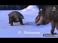 Dinosaur Train A To Z Dinosaurs Song With Real Dinosaurs Remasterd 2 