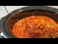 How To Make Meatless Chili in a Crock Pot Easiest Meal Ever Easy Crockpot One Pot