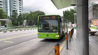 Go-Ahead SG Mercedes-Benz O530 Citaro (Batch 2) SBS6405C on Service 119 at Bus Stop 63039