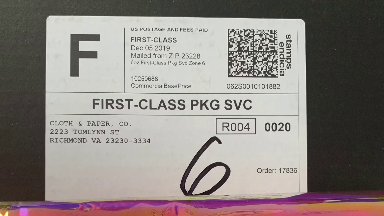 Cloth & paper unboxing Tul charger planner YouTube