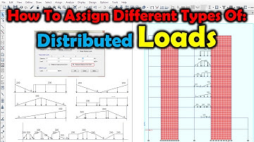 How To Assign Different Types of Distributed Loads ETABS 2023