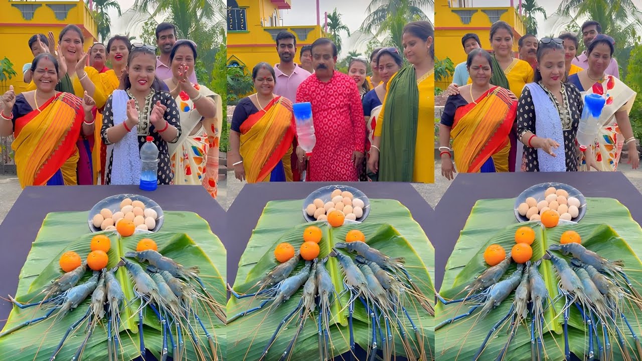 Bottle Flip Game – Seafood and Egg Winning Challenge 🤔| বোতল ফ্লিপ গেম 🔥/ SK Challenge Video