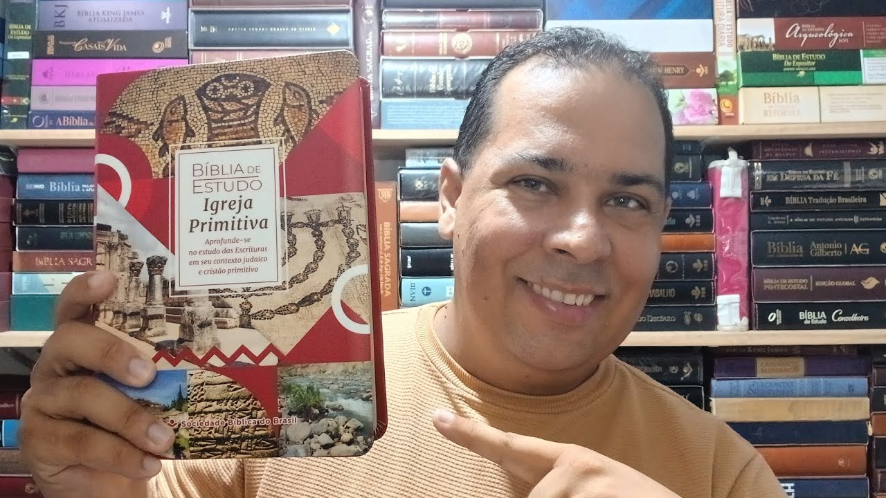 Bíblia de Estudo Igreja Primitiva - Sociedade Bíblica do Brasil. 