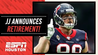 BREAKING: JJ Watt Announces RETIREMENT | ESPN Houston