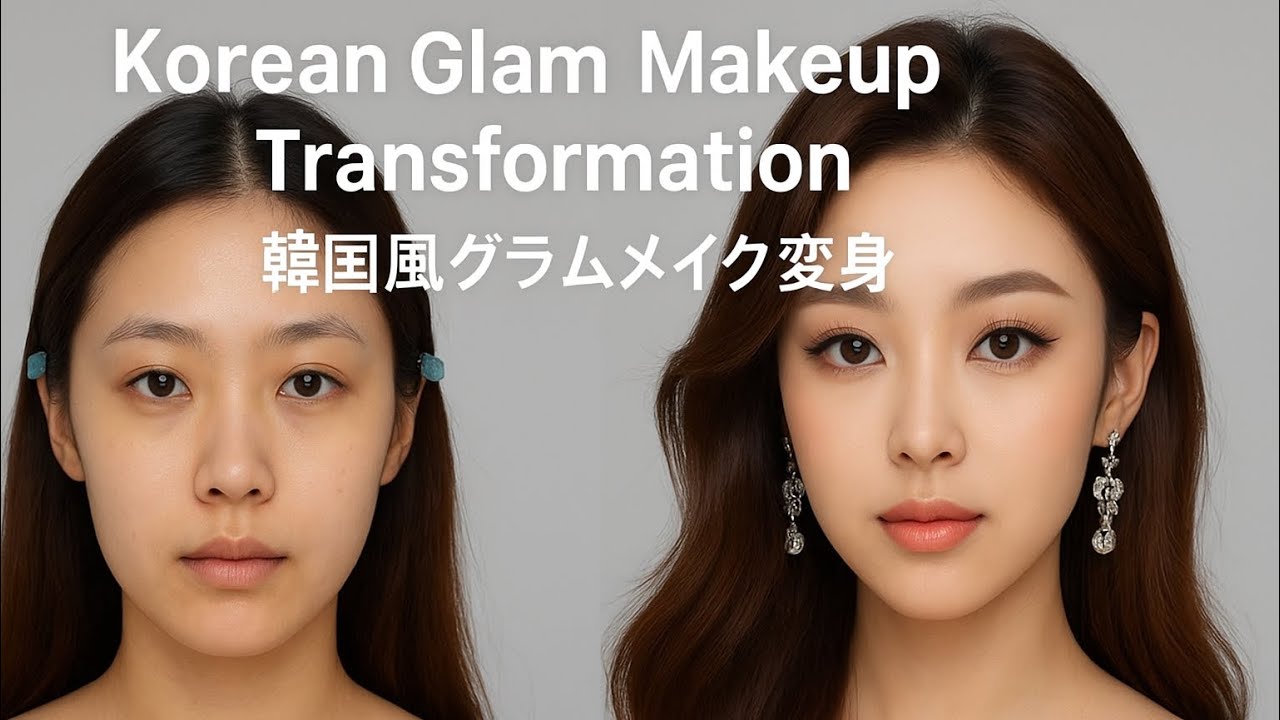 💋 От макияжа без макияжа до потрясающей корейской красоты | От полного отсутствия макияжа до коре...
