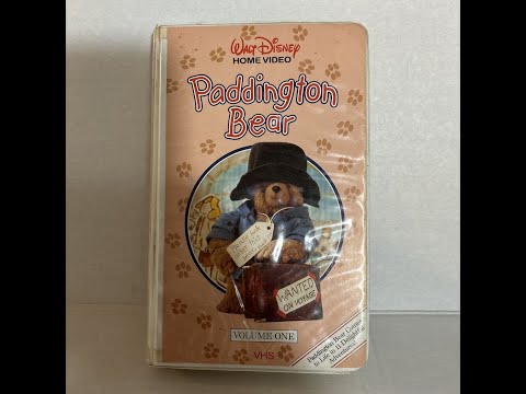 Paddington Bear Volume One 1983 1985 Reprint Walt Disney Home Video VHS