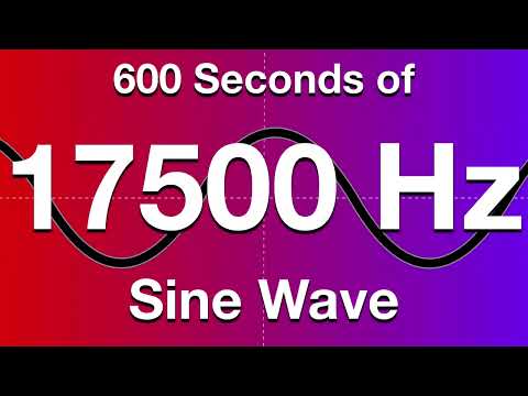 17500Hz (17.5kHz) Sine