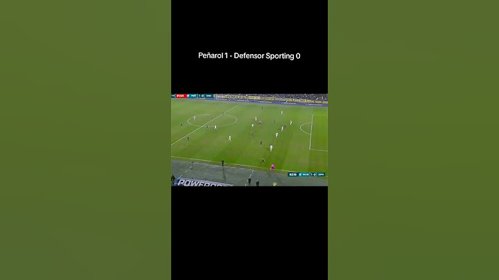 Peñarol 1-0 Defensor Peñarol a la final del intermedio y esperar al 2° finalista nacional o Danubio.