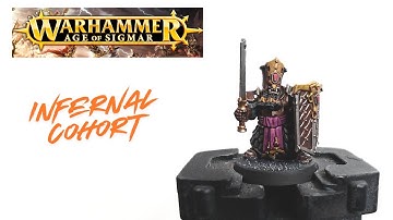 How to paint the Helsmiths of Hashut Infernal Cohort from Warhammer: Age of Sigmar