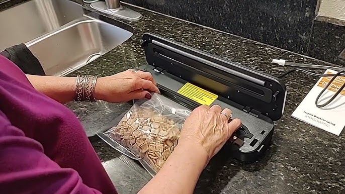 Live - Unboxing and Demo!  Basics Food Vacuum Sealer Machine