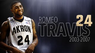 University of Akron basketball retires the jersey number of Romeo