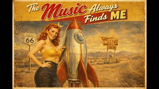 1950s Boogie-Woogie & Rock’n’Roll 🎹 Pin-Up Poster | The Music Always Finds Me (4K Vintage Art)