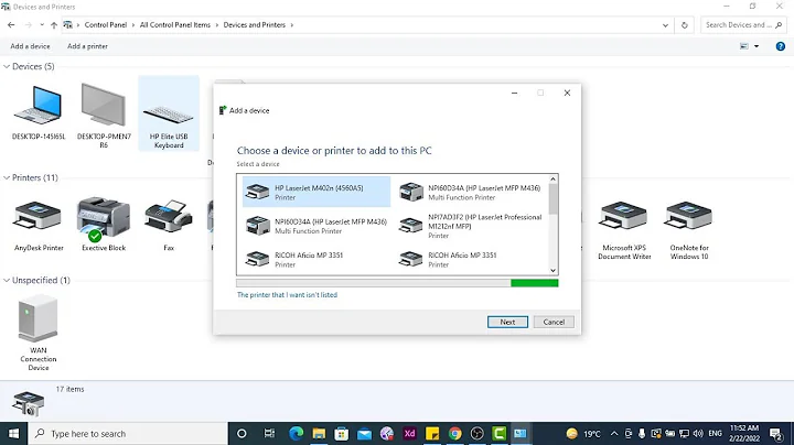 How To Add A Network Printer In Windows 10/8/7