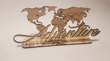 Glowforge Adventure Sign