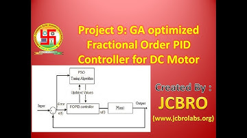 EEE Project 4: GA Optimized FOPID Controller for Speed Control of DC Motor