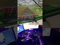 POV Cultivating field with John Deere