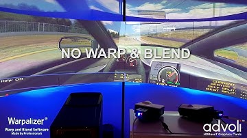 Warping and Blending with Warpalizer and advoli HDBaseT video card