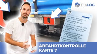 Abfahrtskontrolle Karte 7 Erklärt Lkwklasse C Dialog Bz