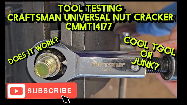 Craftsman Nut Splitter Test. Does it work? Worth the $ or is it Junk?