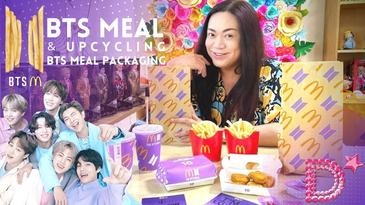 Mcdonald’s BTS Meal PH & Upcycling BTS Meal Packaging 2021