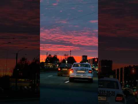 Санкт-Петербург город с невероятным закатом каждый день! Май в Петербурге