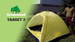 Сборка и описание палатки Greenwood Target 3.