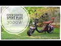 Scooter Elétrica Sport Plus 3000w Review Moto #BeeGreen