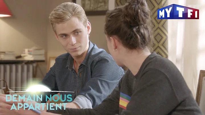 Demain nous appartient  Bart et Sara : le bisou !